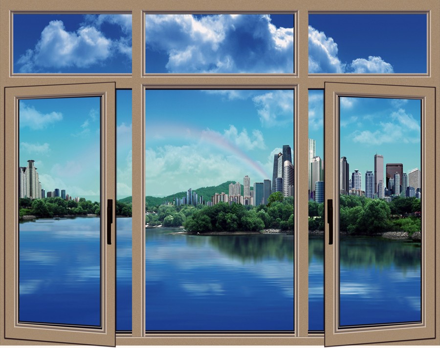 XQ55系列隔熱節能平開窗