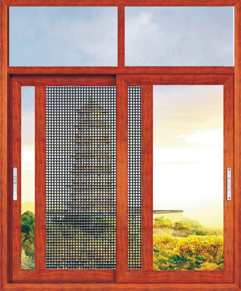 FDS116系列二軌/三軌防盜一體推拉門窗